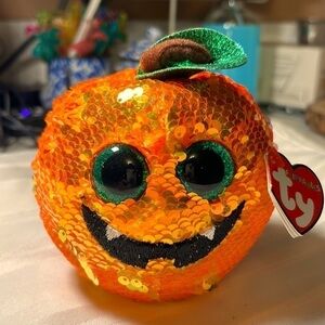 TY “Seeds” Pumpkin-Flippable
